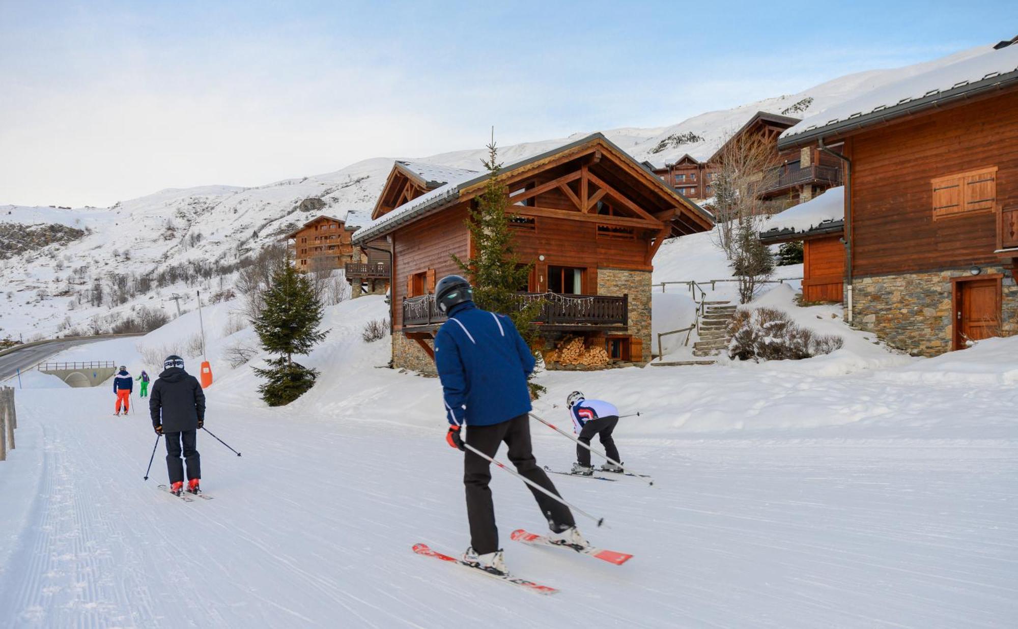 Vila Chalet Ananas, Hameau Des Marmottes Saint-Martin-de-Belleville Exteriér fotografie