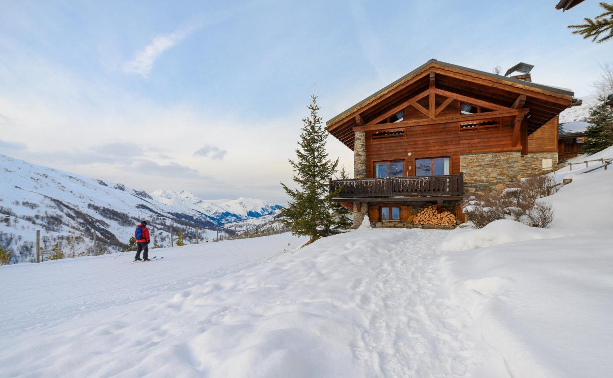 Vila Chalet Ananas, Hameau Des Marmottes Saint-Martin-de-Belleville Exteriér fotografie